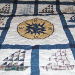 Sailboat Quilt - Man's Dress Shirts